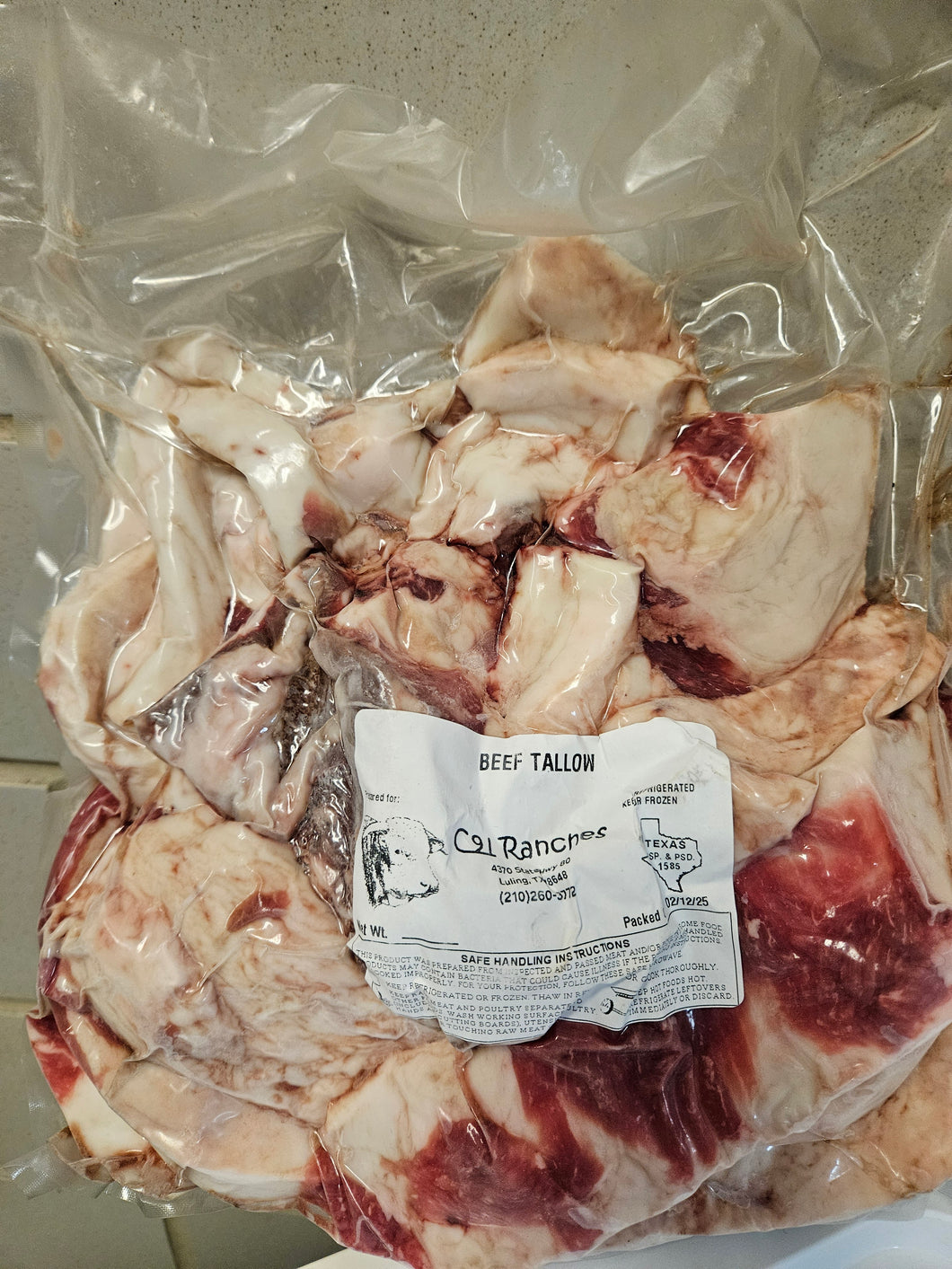 Raw Beef Tallow