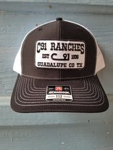 Load image into Gallery viewer, Black C91 Ranches Ball Cap
